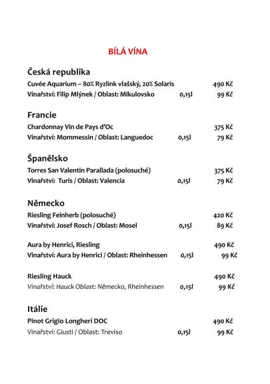 Menu #9