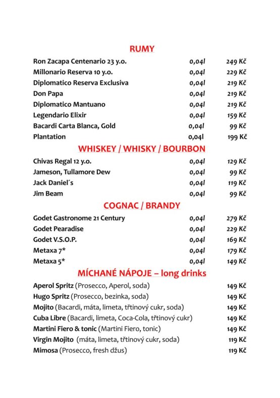 Menu #8
