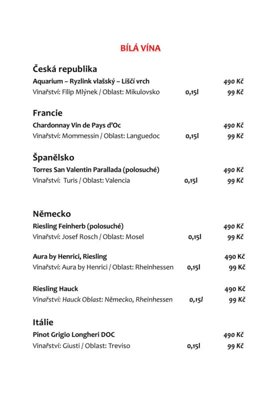 Menu #9